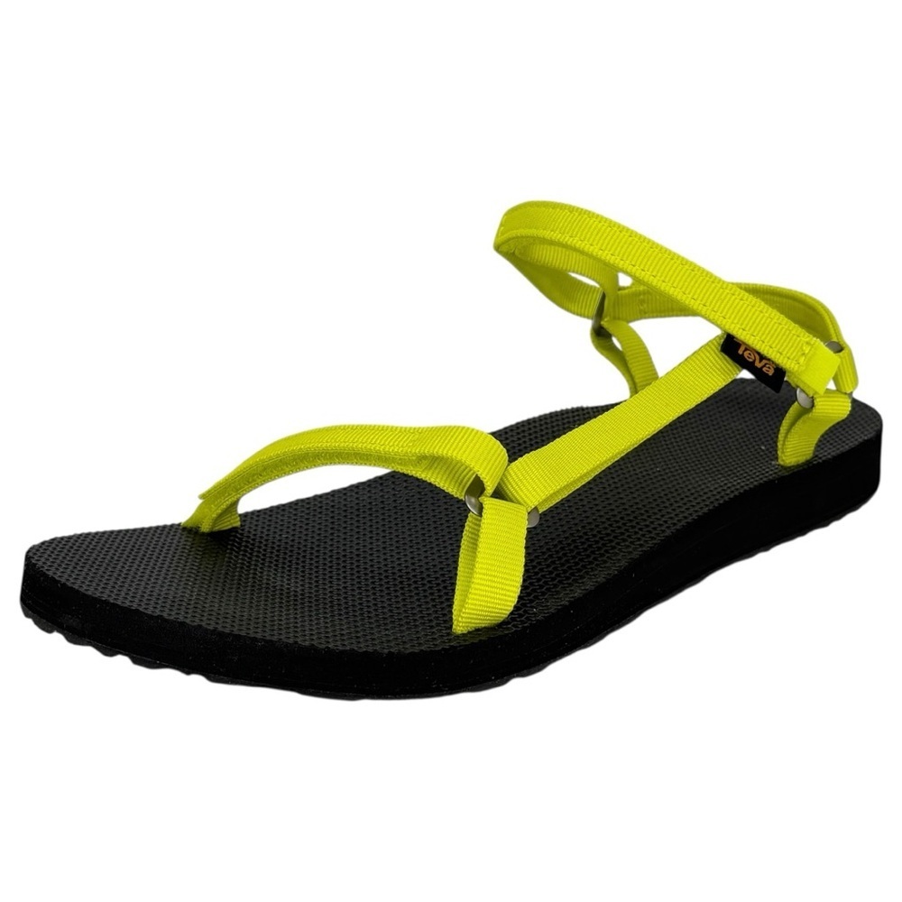 Teva Original Universal Slim Lime Green Womens Sandals Size 11M - Picture 2 of 12